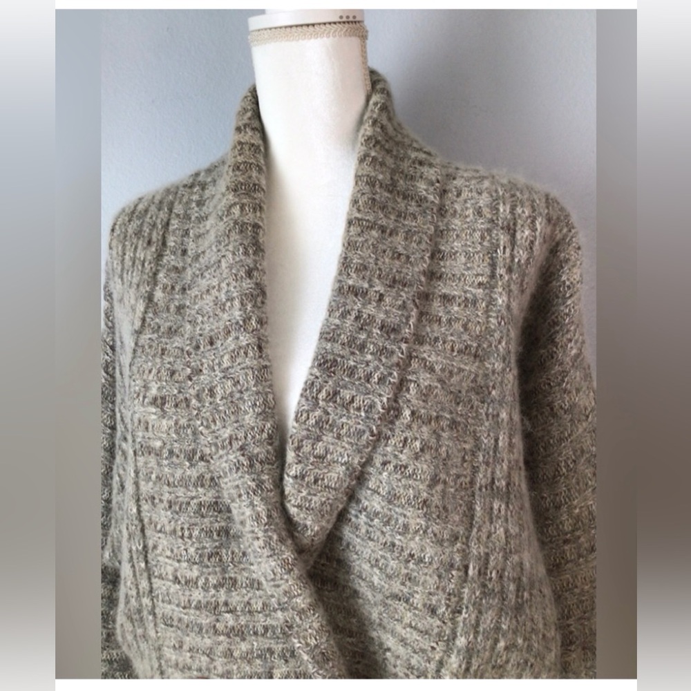 Vintage I. B. Diffusion Wool Mohair Blend Cardigan Sweater - Picture 10 of 13